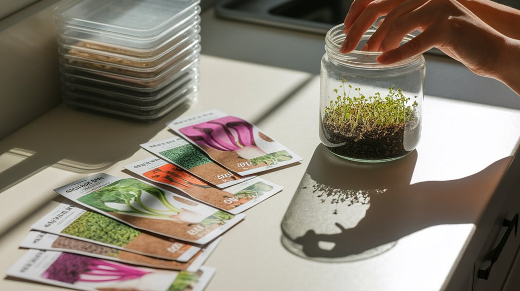 choosing flavorful microgreen varieties