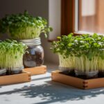 homemade microgreen growing kits