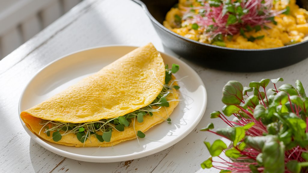 microgreens enhance breakfast dishes