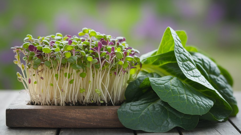 nutritional comparison of greens