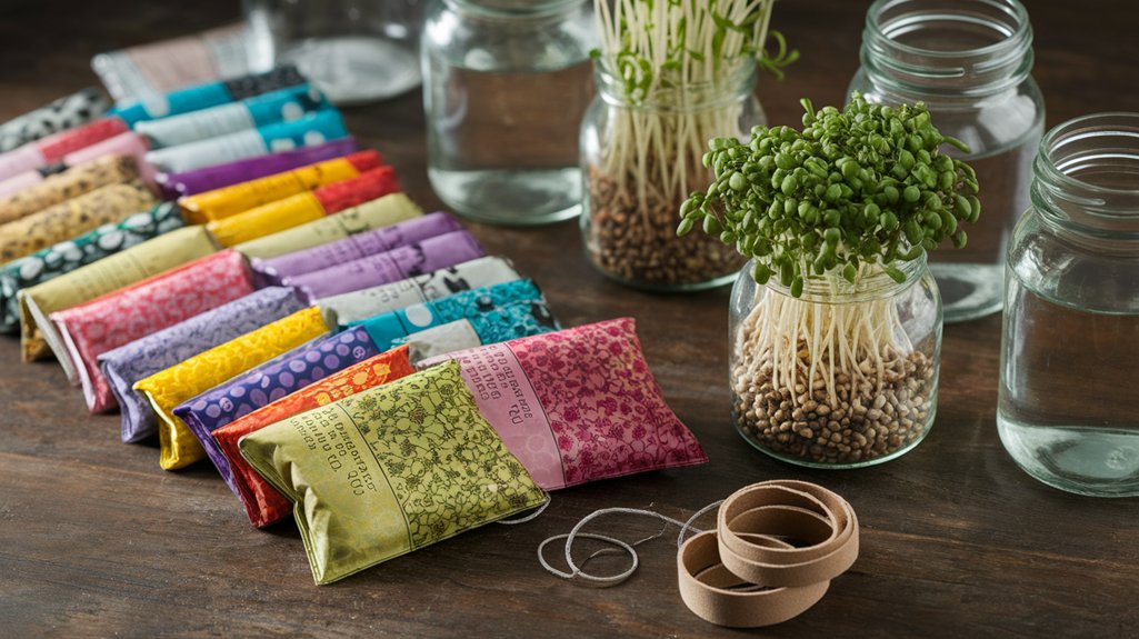 choose organic sprouting seeds
