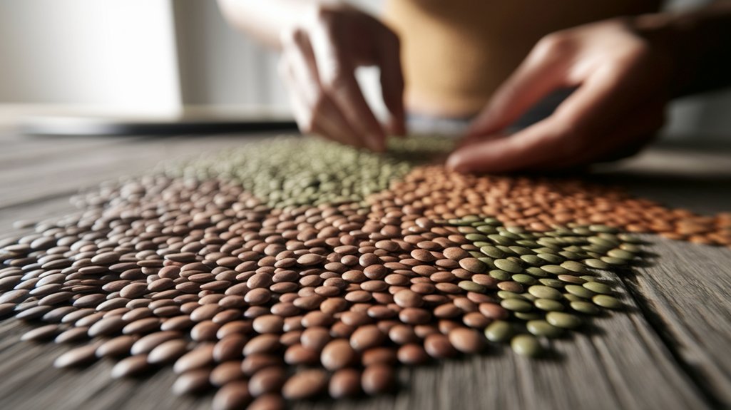 choosing quality organic lentils