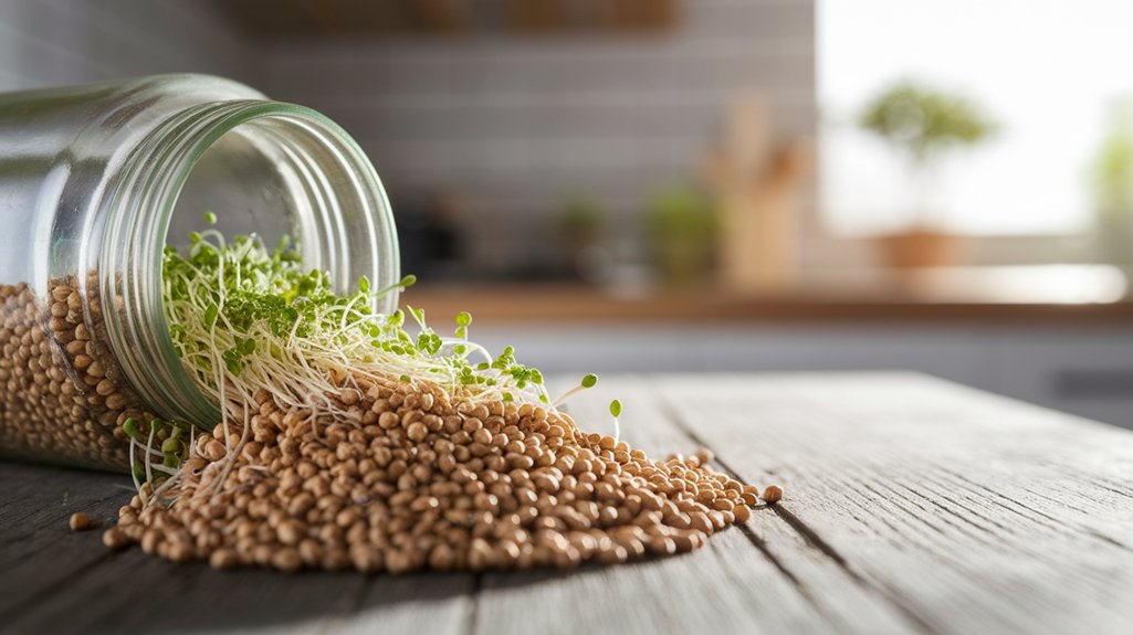 nutrient rich sprouted wheat benefits