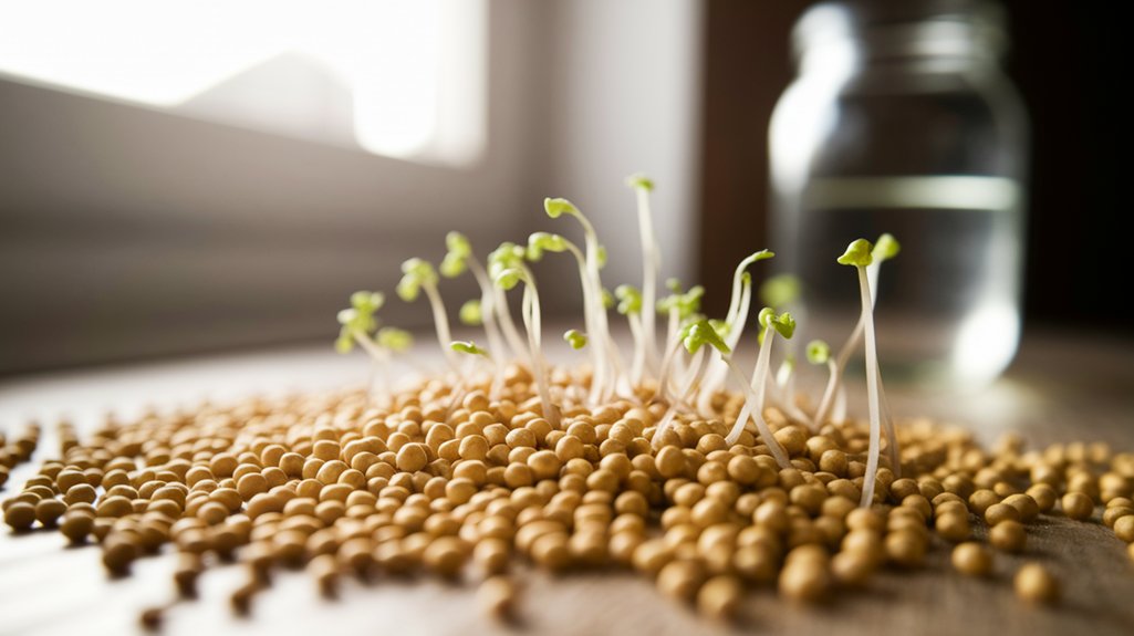 nutrient rich yellow mustard seeds