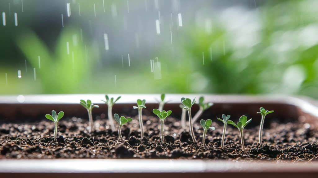 plant thyme seeds carefully