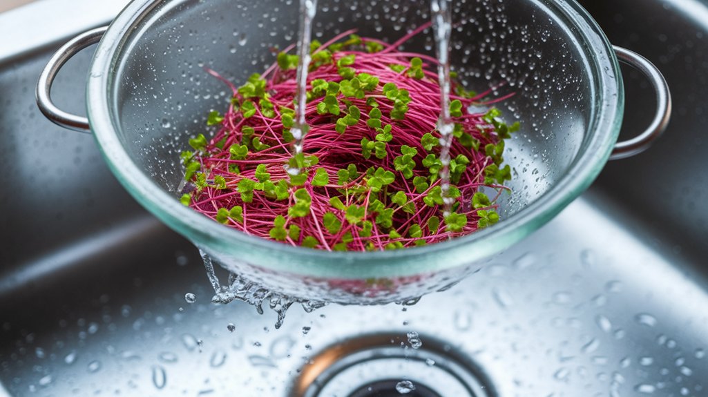 rinse and drain seeds