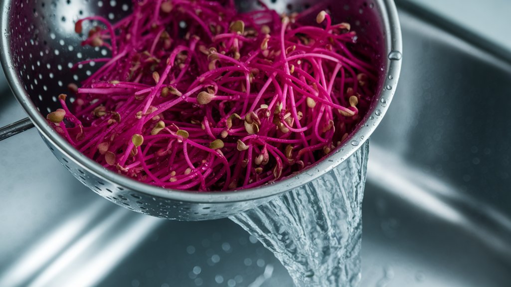rinse and drain seeds