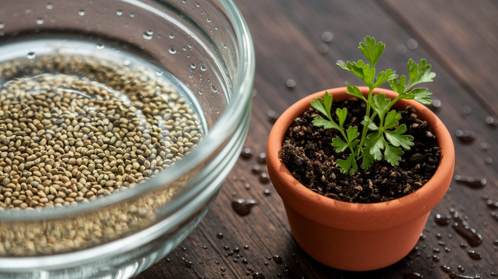 soak seeds for germination