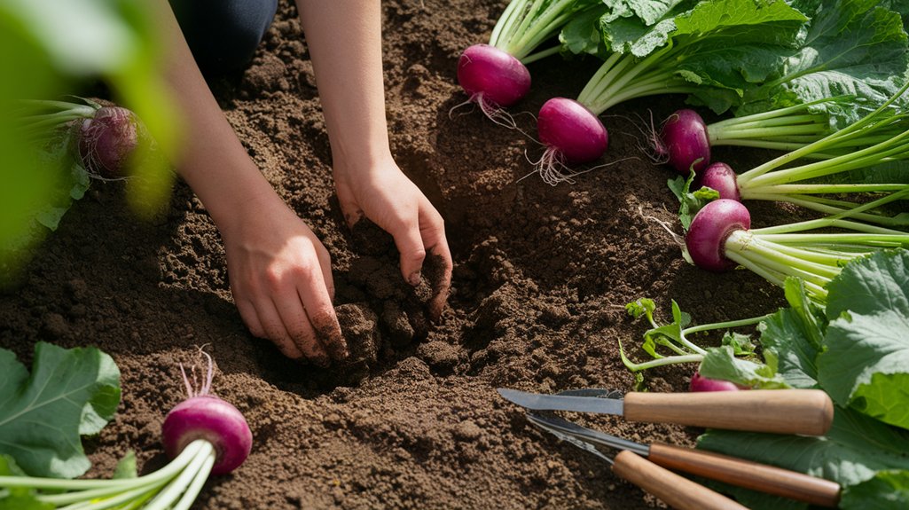 soil preparation for turnips