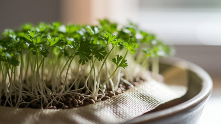 sprouting parsley seeds indoors