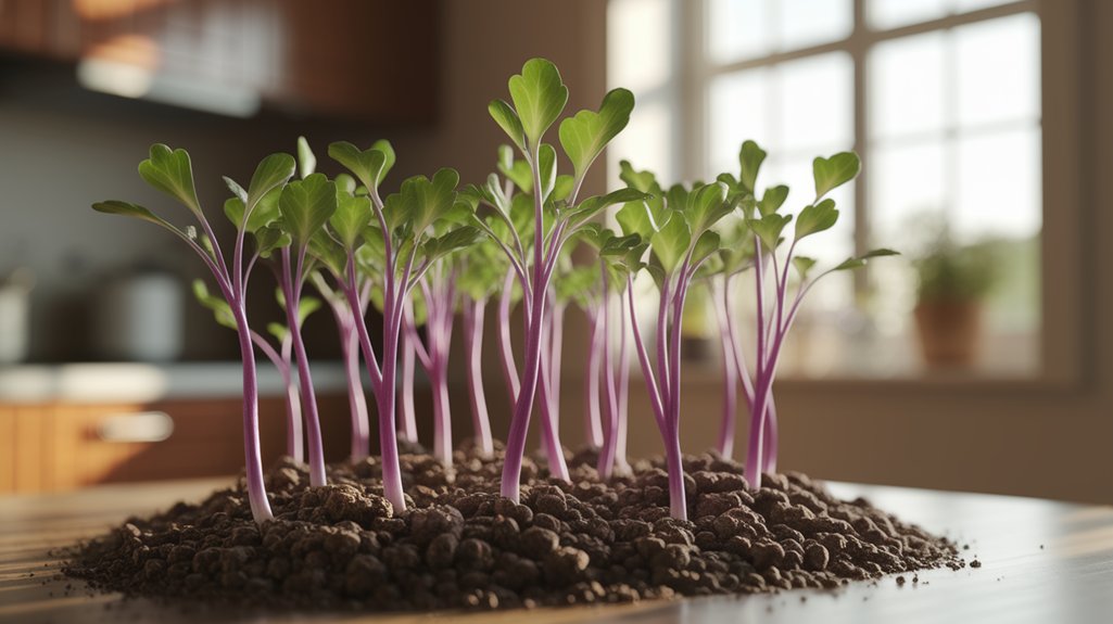 sprouting purple kohlrabi instructions