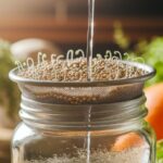 sprouting quinoa seeds process