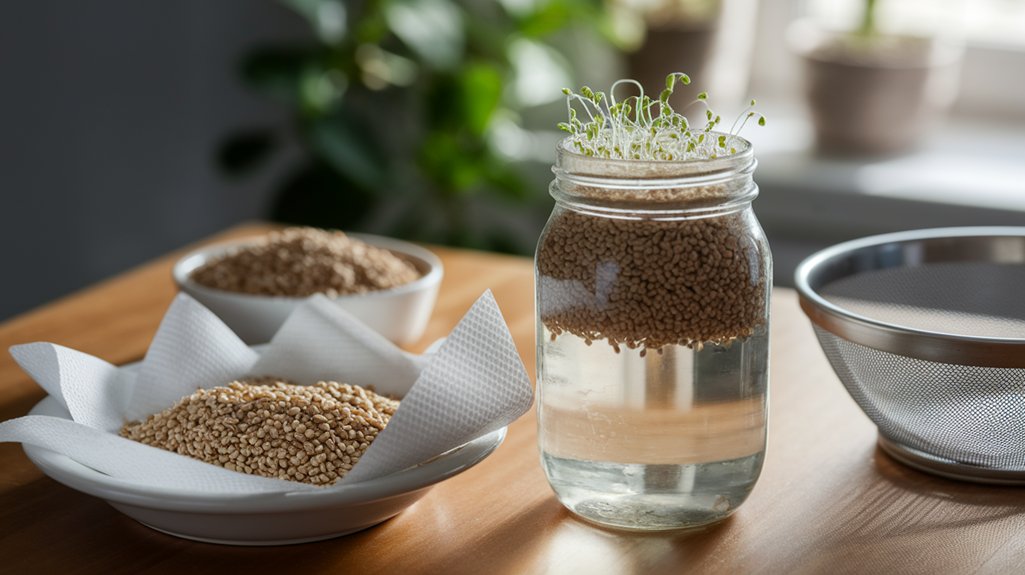 sprouting rye seeds guide
