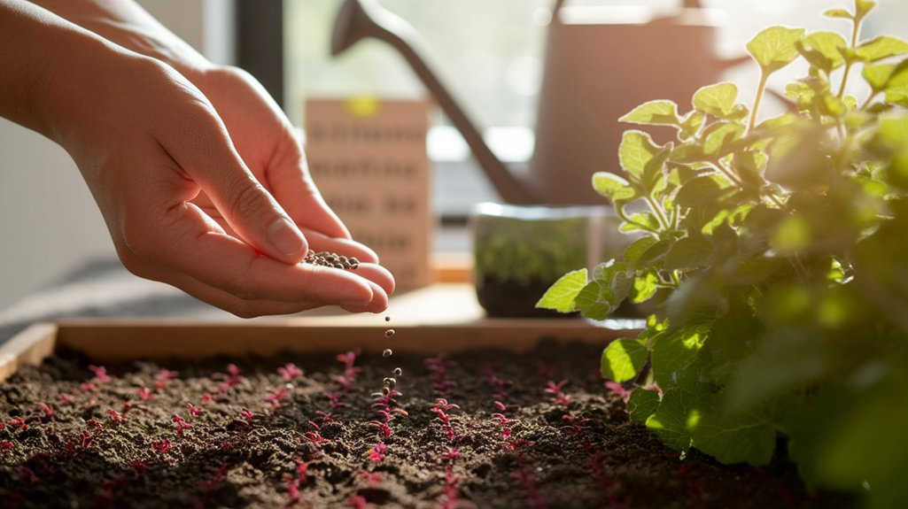 steps for sprouting shiso