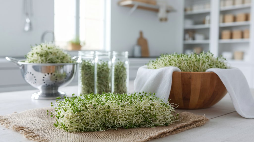 store sprouts for freshness