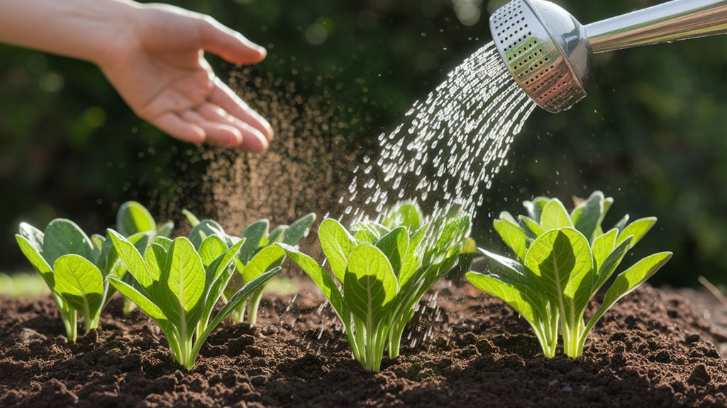 water consistently fertilize regularly