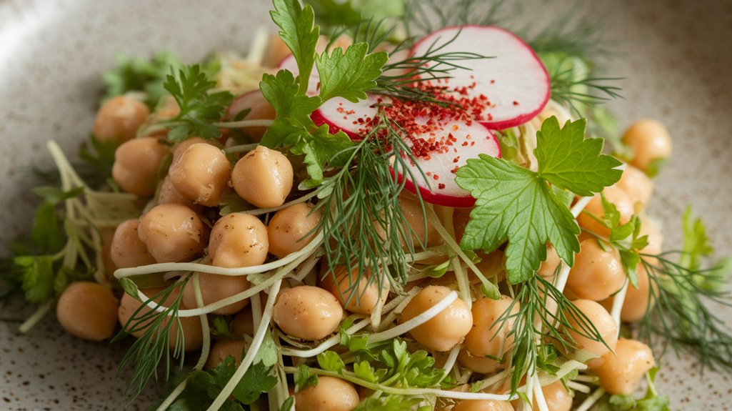 elevate your chickpea salad