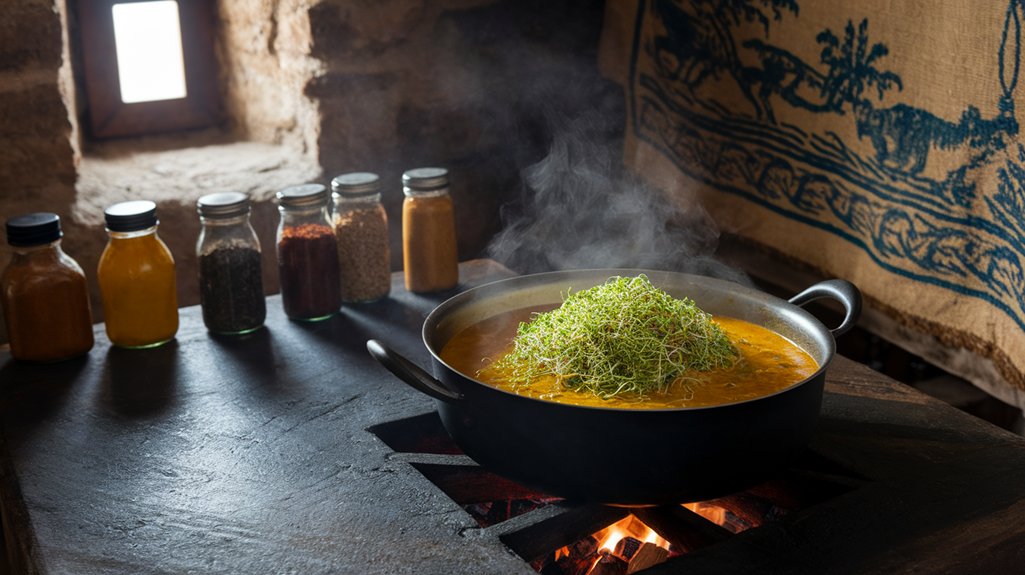 lentil sprout curry heritage