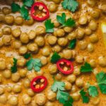 lentil sprout vegetarian curry