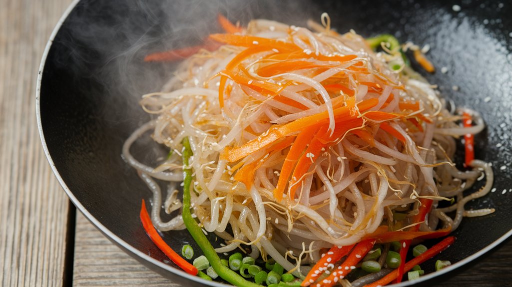 mung bean sprout stir fry