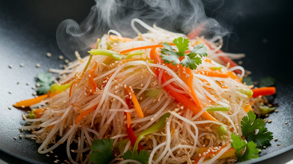 savor vibrant vegetarian stir fry