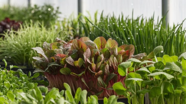 chemical free microgreens cultivation