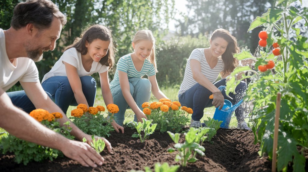 cultivating family through gardening
