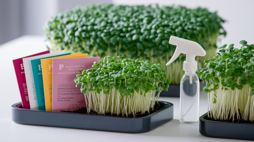 essential supplies for microgreens