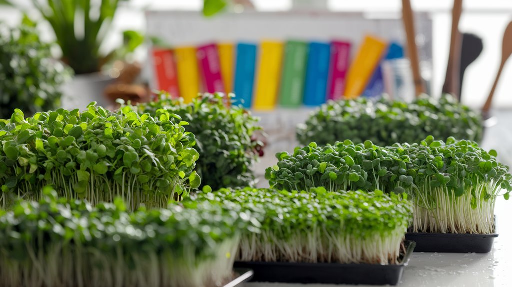 growing microgreens from seeds