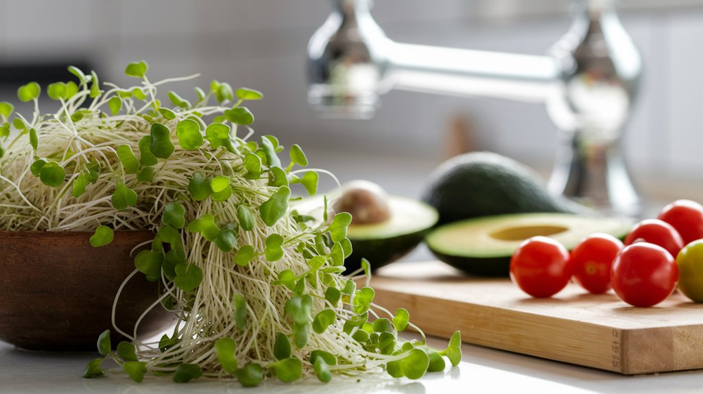 incorporate sprouts for nutrition