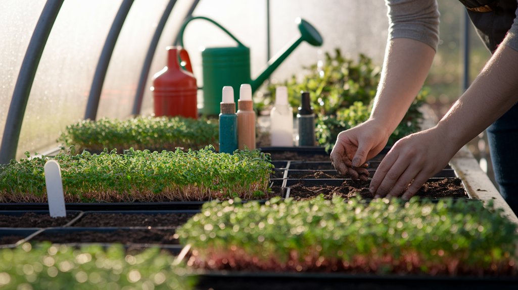 microgreens growing techniques explained