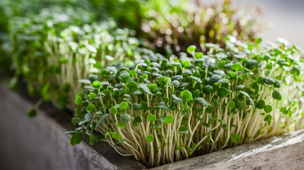 nutrient dense young greens