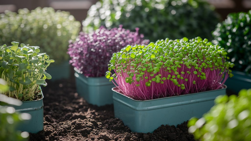 nutrient rich fast growing greens