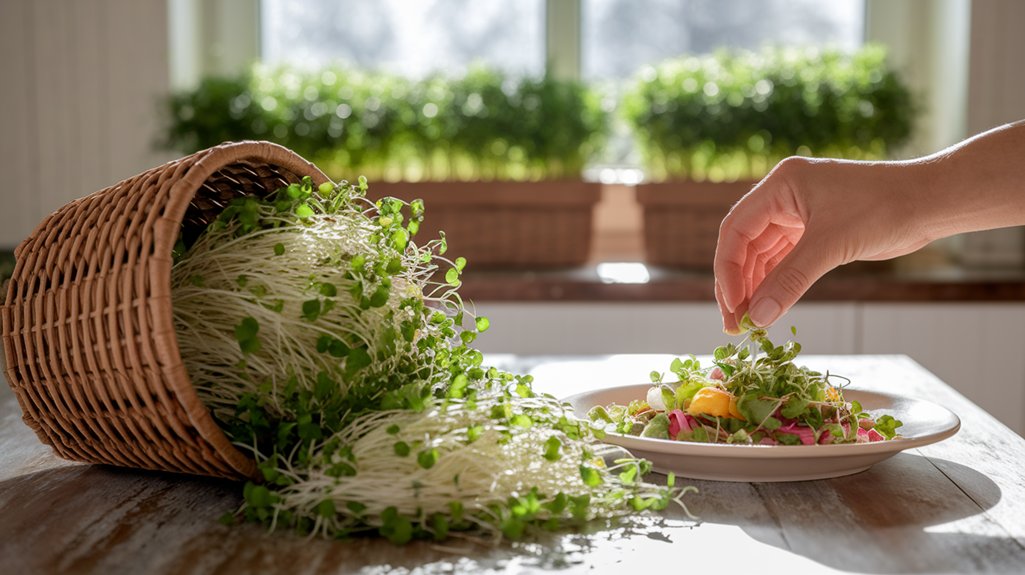 nutrient rich fast growing greens
