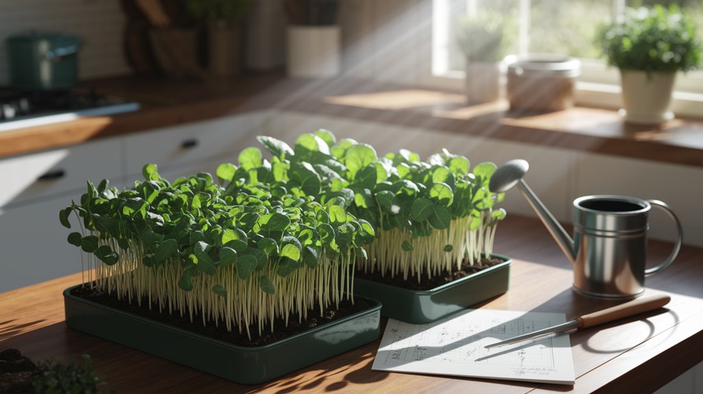 nutrient rich flavorful young plants