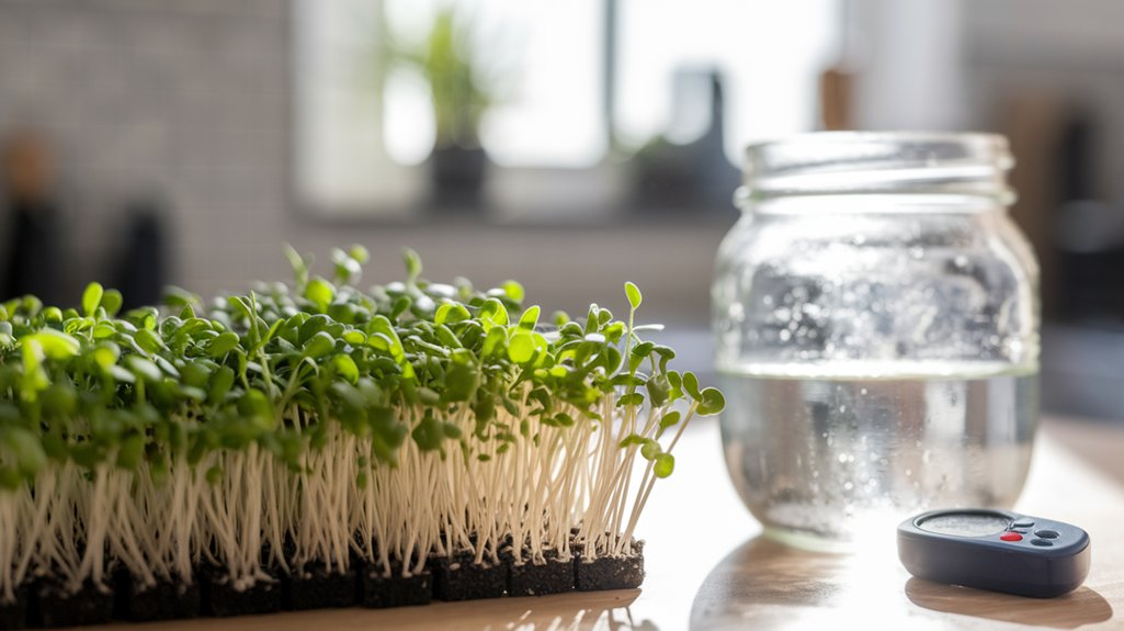 optimal sprout growth conditions