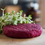 clover and beetroot patties