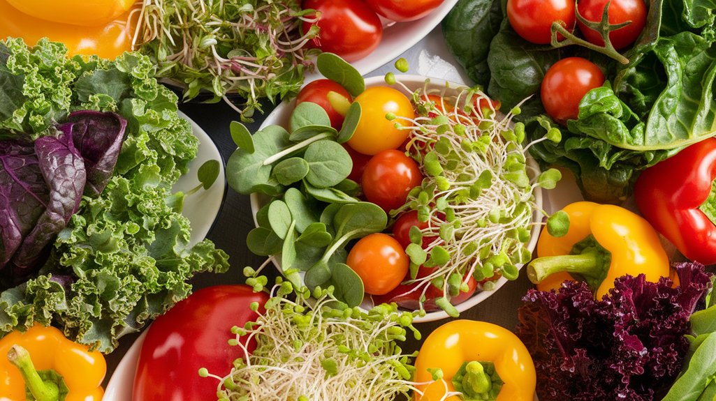colorful vegetables diverse nutrients