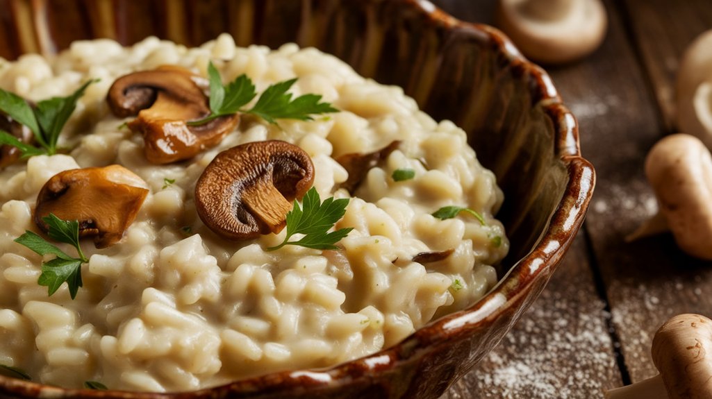creamy mushroom risotto perfection