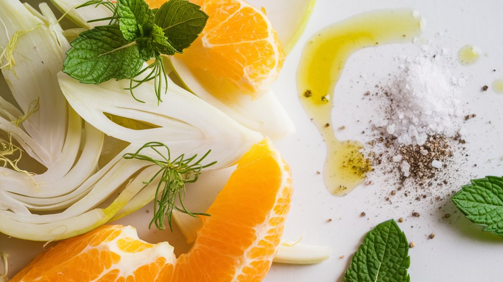 fennel orange mint salad