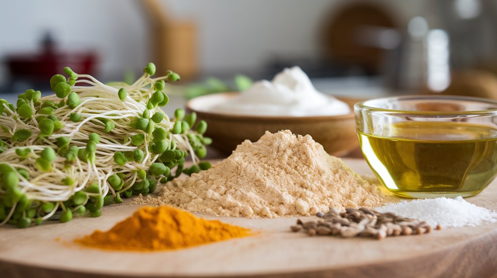 fenugreek sprout paratha ingredients