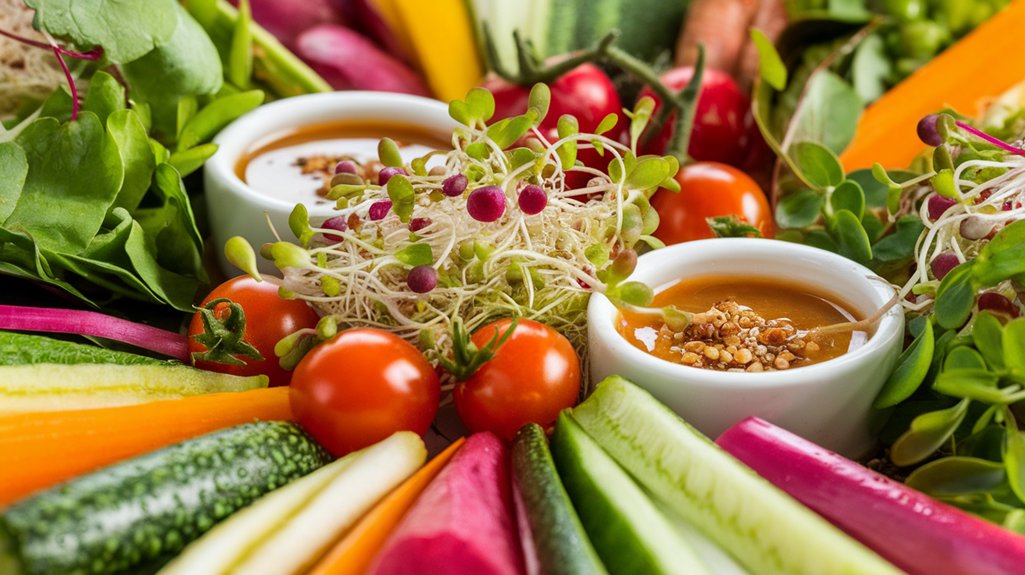 flavorful sauces and seasonings