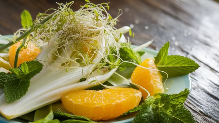 fresh fennel orange salad