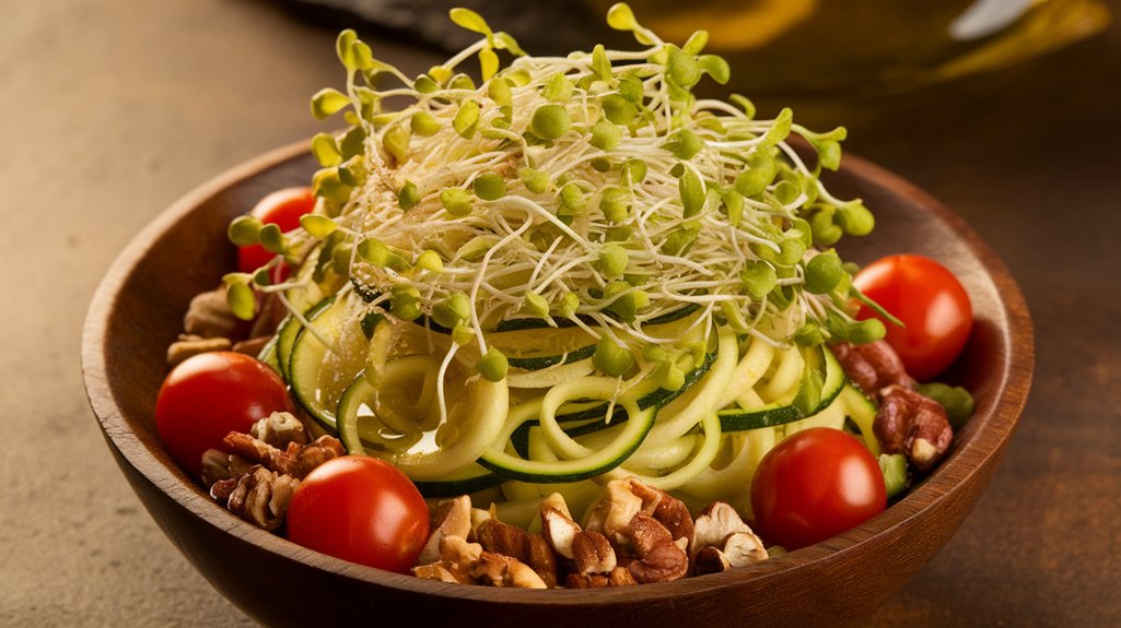 fresh ingredients vibrant salad