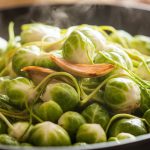 garlic infused mustard sprout saut