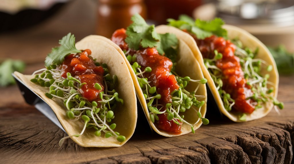 healthy vegetarian taco recipe