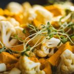 mustard sprout cauliflower stir fry