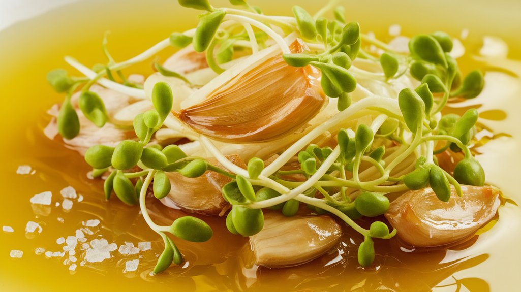 mustard sprout saut ingredients list
