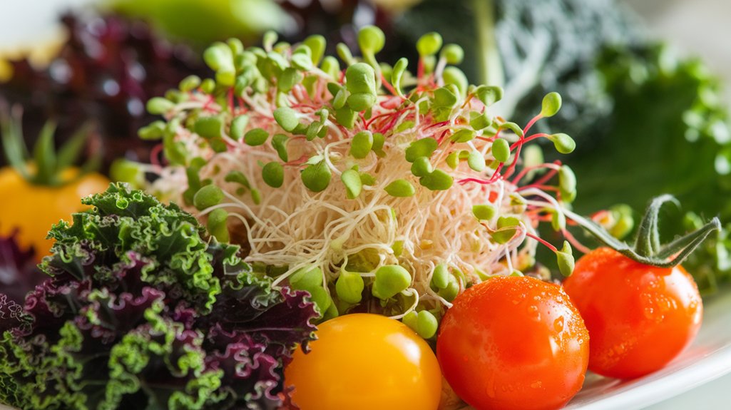 nutrient rich fresh vegetables
