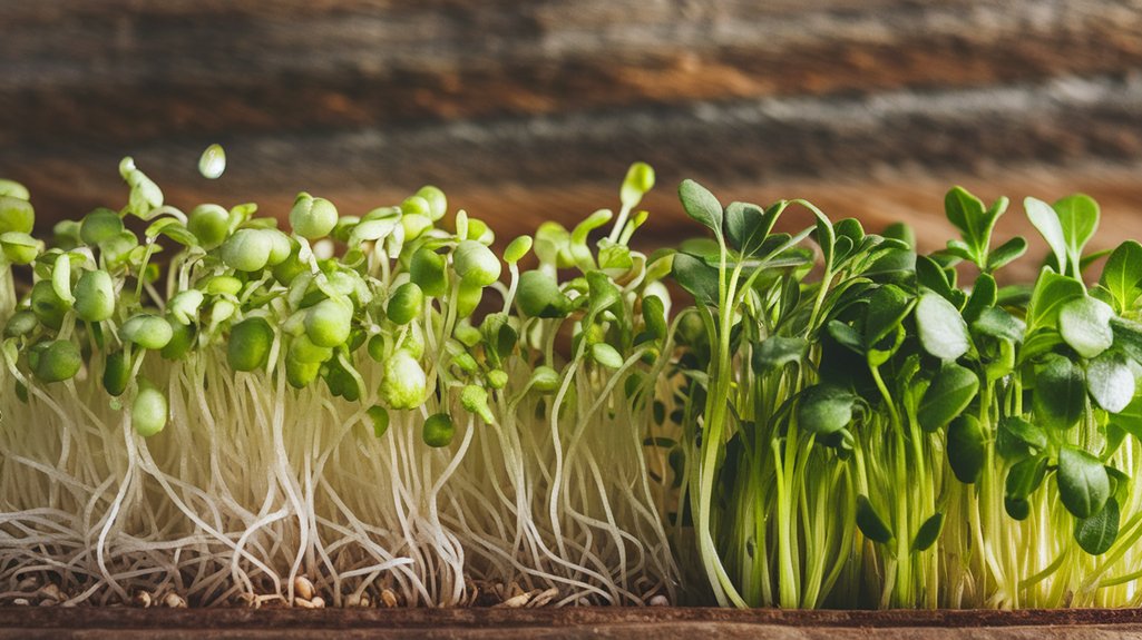 nutrient rich low calorie sprouts